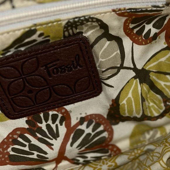 Vintage Fossil Leather Shoulder Bag - Picture 14 of 14